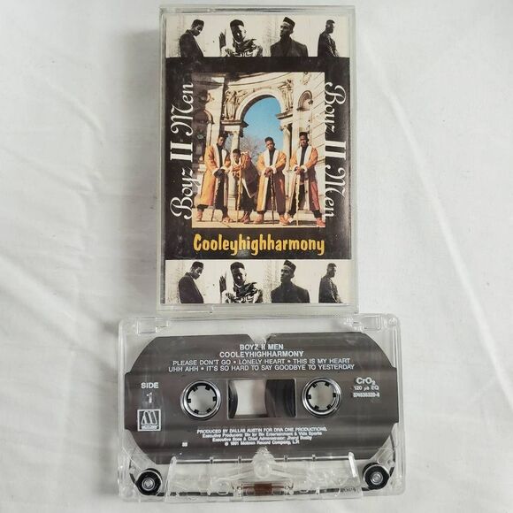 Boyz II Men – Cooleyhighharmony Cassette Album 1991 Motown Records - Picture 1 of 3